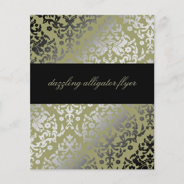 311-Dazzling Damask Alligator (Voorkant)