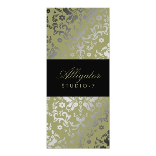 311 Dazzling Damask Alligator Rack Kaart (Voorkant)