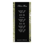 311 Dazzling Damask Alligator Rack Kaart (Achterkant)