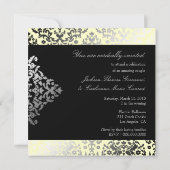 311-Dazzling Damask Buttercrème Kaart (Achterkant)