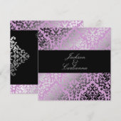 311 Dazzling Damask Wild Paars Kaart (Voorkant / Achterkant)