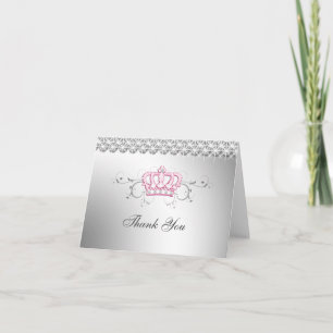 311 de koningin voor een Dag dankt u Bedankkaart