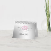 311 de koningin voor een Dag dankt u Bedankkaart (Voorkant)