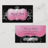 311 De lavish roze Bord Silver Visitekaartje (Voorkant / Achterkant)