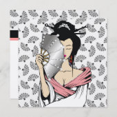 311-Diamond Geisha | Fan Achtergrond Kaart (Voorkant / Achterkant)