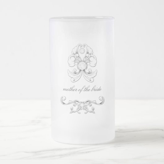 311-Diamond Luxe Moeder van de Bride Mok (Center)