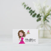311 Dollface Desserts Brownie Visitekaartje (Staand voorkant)