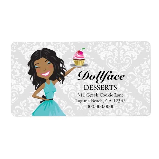 311 Dollface Desserts Geschenkdoos Blauw Ebonie Da Etiket (Voorkant)