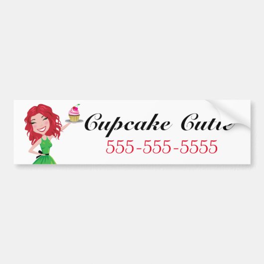 311 Dollface Desserts Rubie Bumpersticker (Voorkant)