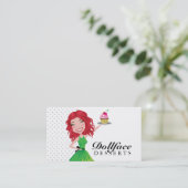 311 Dollface Desserts Rubie Visitekaartje (Staand voorkant)
