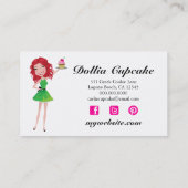 311 Dollface Desserts Rubie Visitekaartje (Achterkant)