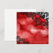 311 Dream in Leopard en Lace Bachelorette Red Kaart (Voorkant / Achterkant)
