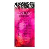 311 Dream in Lights in Pink Leopard Reclamekaart (Voorkant)