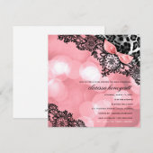 311 Dream in Lights Leopard & Lace Sweet Pink Kaart (Voorkant / Achterkant)