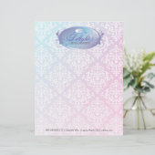 311-Dreamweaver Paarse Delight Letterhead Custom Briefhoofd (Staand voorkant)