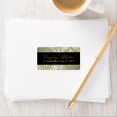 311 Duizelingwekkende Damask Alligator Etiket (Insitu)