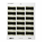 311 Duizelingwekkende Damask Alligator Etiket (Full Sheet)
