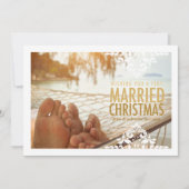 311 Een zeer gehuwde kersttan-feestelijke fotokaar Feestdagenkaart (Voorkant)