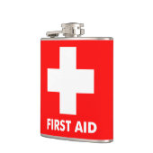 311 EHBO-kolf Rood Heupfles (Links)