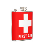 311 EHBO-kolf Rood Heupfles (Rechts)