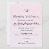 311 Enticant Baby roze en Lila Kaart (Achterkant)