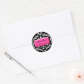 311-Exqusite Roze Blast #2 Damast Stickers (Envelop)