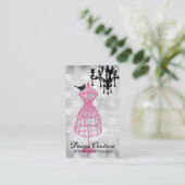 311 Fantastisch Frans draadpersformulier Visitekaartje (Staand voorkant)