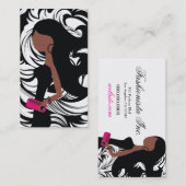 311-Fashionista Etnisch | Overvloedig Damast Visitekaartje (Voorkant / Achterkant)