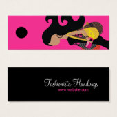 311-Fashionista Hang Label Mini Visitekaartjes (Voorkant /achterkant)