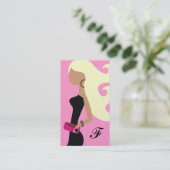 311 Fashionista Platinum Blonde Tan Visitekaartje (Staand voorkant)