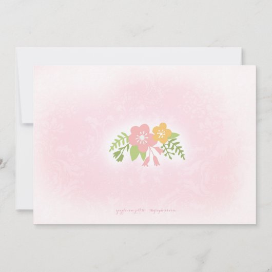 311 Faux Gold Glitter Een eerste verjaardag Kaart (Achterkant)