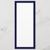 311-Floral High-Rise Programme | Midnight Blue Programmakaart (Achterkant)