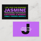 311 Fotografie Visitekaartje (Voorkant / Achterkant)