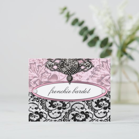 311 Frenchie Boudoir Gift Certificate Metallic (Staand voorkant)