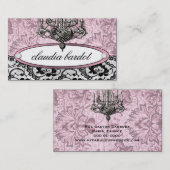 311 Frenchie Budoir | roze Visitekaartje (Voorkant / Achterkant)