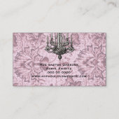 311 Frenchie Budoir | roze Visitekaartje (Achterkant)