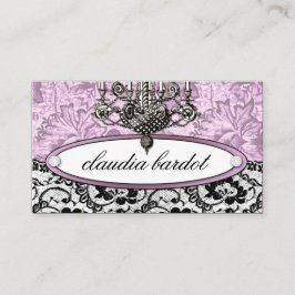 311-Frenchie Budoir | roze Visitekaartje