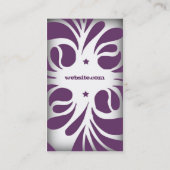 311 Freshtastisch Paars Visitekaartje (Achterkant)