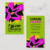 311-FUNKY-STROOM | GROENEN VISITEKAARTJE (Voorkant / Achterkant)