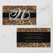 311 Geavanceerde Oerwoud-luipaard 2 Visitekaartje (Voorkant / Achterkant)