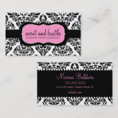 311 Gebeurtenis en robuuste witte kreeft Visitekaartje (Voorkant / Achterkant)