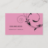 311-gebotteld geheugen | Roze Visitekaartje (Achterkant)