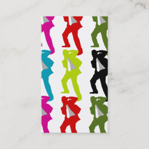 311-Gevlekt in de Act-ion Shot Photograaf Visitekaartje