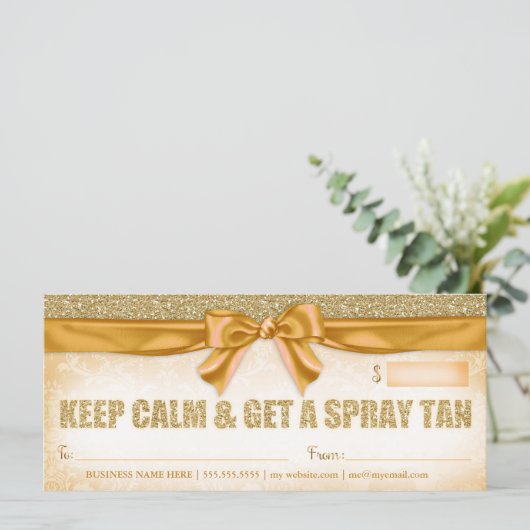 311 Gift-certificaat voor sproeiertan (Staand voorkant)