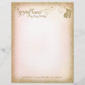 311 Glam Spray Tan Letterhead Briefhoofd (Voorkant)