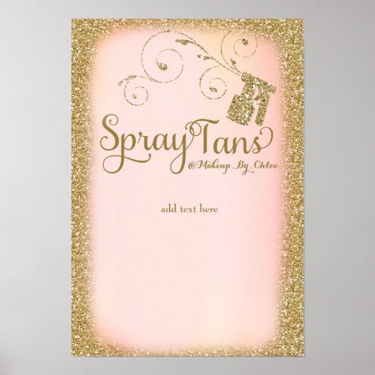 311 Glitter Spray Tan Poster 11x17 (Voorkant)
