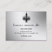 311-Glitz Boutique - Festive Gold Visitekaartje (Achterkant)