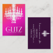 311 Glitz Boutique Wild Sunset Fade Visitekaartje (Voorkant / Achterkant)
