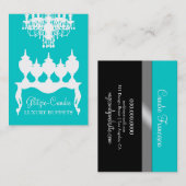 311 Glitzie Candie Turquoise Visitekaartje (Voorkant / Achterkant)