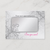 311 Glitzy Boutique Interiors Appointment Card Afsprakenkaartje (Achterkant)
